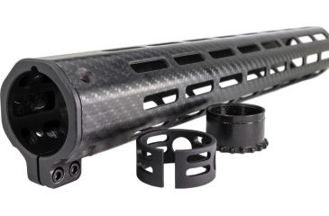 Image of Faxon Firearms Streamline Gen2 Handguard, 13 inch, M-LOK, Aluminum, Black, FFHGMLOK13C1