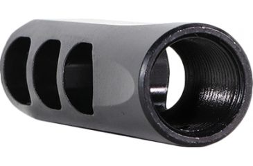 Image of Faxon Firearms .620in Streamline 3 Port Muzzle Brake, Steel, QPQ Nitride, Black, Small, FFMD556S63PSQPQ
