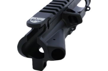 Image of Faxon Firearms Upper Receiver AR-15, Forged 7075-T6, Complete, Anodized, Black, Small, UR-FAX-F-A-C