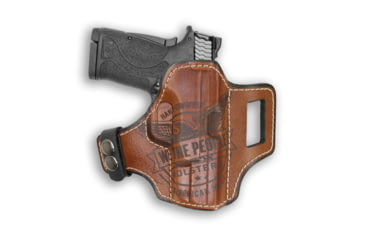 Image of We the People Holsters Smith &amp; Wesson M&amp;P 9 Shield Ez Independence Leather Owb Holster C19DC0BE, 6823355744354