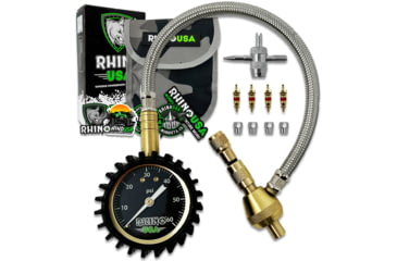 Image of Rhino USA 60PSI Tire Deflator Gauge CCEB1E0F, RNO-DEFLATOR-GAUGE