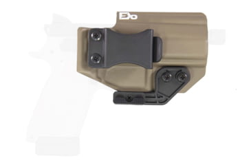 Image of FDO Industries The Paladin IWB Kydex Holster for CZ P07 w/ claw and Optic Cut, Flat Dark Earth, 2918