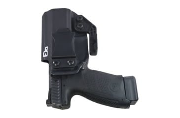 Image of FDO Industries The Paladin IWB Kydex Holster for CZ P10 Compact w/ claw and Optic Cut, Black, 1874