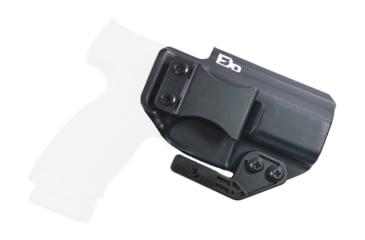 Image of FDO Industries The Paladin IWB Kydex Holster for CZ P10 Compact w/ claw and Optic Cut, Black, 1874