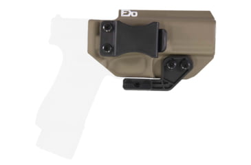 Image of FDO Industries The Paladin IWB Kydex Holster for Glock 19/19X/32/45 w/ claw and Optic Cut, Flat Dark Earth, 2635