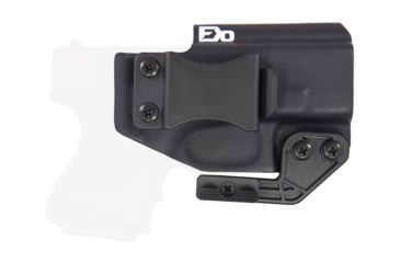 Image of FDO Industries The Paladin IWB Kydex Holster for Glock 26/27 w/ claw and Optic Cut, Black, 2963