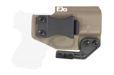Image of FDO Industries The Paladin IWB Kydex Holster for Glock 26/27 w/ claw and Optic Cut, Flat Dark Earth, 2970