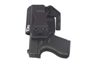 Image of FDO Industries The Paladin IWB Kydex Holster for Glock 43/X/MOS w/ claw and Optic Cut, Black, 2642