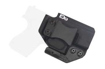 Image of FDO Industries The Paladin IWB Kydex Holster for Glock 43/X/MOS w/ claw and Optic Cut, Black, 2642