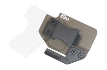 Image of FDO Industries The Paladin IWB Kydex Holster for Glock 43/X/MOS w/ claw and Optic Cut, Flat Dark Earth, 2659
