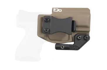 Image of FDO Industries The Paladin IWB Kydex Holster for H&amp;K VP9sk w/ claw and Optic Cut, Flat Dark Earth, 3038