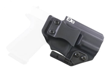 Image of FDO Industries The Paladin IWB Kydex Holster for Polymer 80 PF940C w/ claw and Optic Cut, Black, 1577