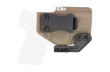 Image of FDO Industries The Paladin IWB Kydex Holster for S&amp;W MP Shield 1.0/2.0/Plus w/ claw and Optic Cut, Flat Dark Earth, 3076