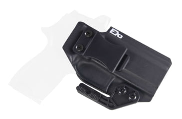 Image of FDO Industries The Paladin IWB Kydex Holster for Sig P320 Compact w/ claw and Optic Cut, Black, 3045