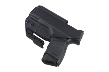 Image of FDO Industries The Paladin IWB Kydex Holster for Springfield Hellcat w/ claw and Optic Cut, Black, 2321