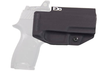 Image of FDO Industries The Prodigy OWB Kydex Holster for Sig P320 Compact w/Teklock and Optic cut, Black, 3380