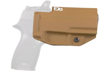 Image of FDO Industries The Prodigy OWB Kydex Holster for Sig P320 Compact w/Teklock and Optic cut, Coyote, 3397
