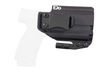 Image of FDO Industries The Pyre Lightbearing IWB Kydex Holster for CZ P10c w/Olight Baldr Mini w/claw and Optic cut, Black, 3120