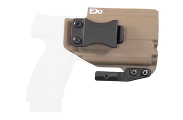 Image of FDO Industries The Pyre Lightbearing IWB Kydex Holster for CZ P10c w/Olight PL-Mini 2 w/claw and Optic cut, Flat Dark Earth, 3113