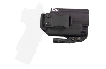 Image of FDO Industries The Pyre Lightbearing IWB Kydex Holster for Glock 17/22/31 w/Olight Baldr Mini w/claw and Optic cut, Black, 3229
