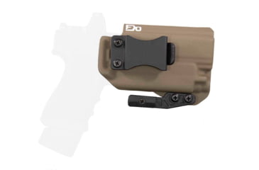 Image of FDO Industries The Pyre Lightbearing IWB Kydex Holster for Glock 17/22/31 w/Olight Baldr Mini w/claw and Optic cut, Flat Dark Earth, 3236