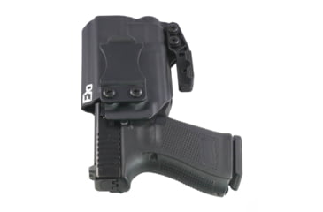 Image of FDO Industries The Pyre Lightbearing IWB Kydex Holster for Glock 17/22/31 w/Streamlight TLR7 w/claw and Optic cut, Black, 3182
