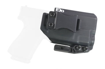 Image of FDO Industries The Pyre Lightbearing IWB Kydex Holster for Glock 17/22/31 w/Streamlight TLR7 w/claw and Optic cut, Black, 3182