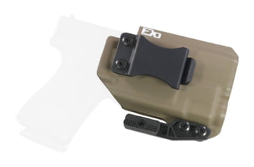 Image of FDO Industries The Pyre Lightbearing IWB Kydex Holster for Glock 17/22/31 w/Streamlight TLR7 w/claw and Optic cut, Flat Dark Earth, 3199
