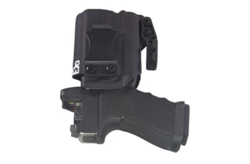 Image of FDO Industries The Pyre Lightbearing IWB Kydex Holster for Glock 19/19X/32/45 w/Olight Baldr Mini w/claw and Optic cut, Black, 2352