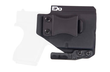 Image of FDO Industries The Pyre Lightbearing IWB Kydex Holster for Glock 43 w/Streamlight TLR6 w/claw and Optic cut, Black, 3267