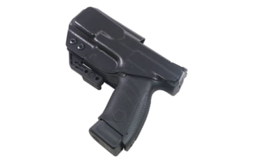 Image of FDO Industries The Uninfringed IWB Kydex Holster for CZ P10 Compact, Veloci Black, 1744