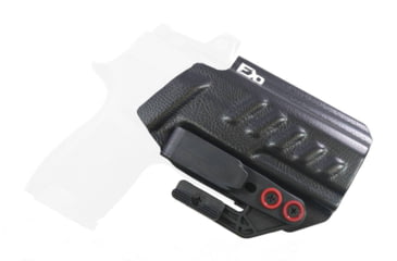 Image of FDO Industries The Uninfringed IWB Kydex Holster for Sig P320 Compact, Veloci Black, 1683