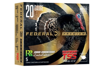 Image of Federal HEAVYWEIGHT TSS Rob Roberts Special Edition 20 Gauge 1 5/8oz 3in Shotgun Ammo, #9, 5 Rounds, PTSSX295FRR9