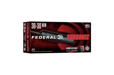 Image of Federal 30-30 Win 170gr Sp Subsonic 20rd 10bx/cs