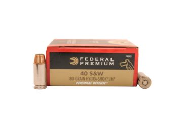 Image of Federal Premium 40 S&amp;W 180gr JHP HyrdaShok /20 P40HS1