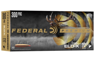 Image of Federal Cartridge Rifle Ammo 300Prc 212 Eld-X 20/10, P300PRCELDX1