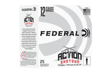Image of Federal Action Shotgun 12 Gauge 438 gRAIN 2-3/4in Shotgun Ammo, #7.5, 25 Rounds, AS12H LRS