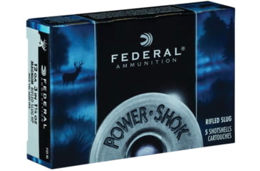 Image of Federal FC131RS Power-Shok 12 Gauge 3 1 1/4 Oz Rifled Hollow Point Slug Shot 5