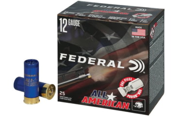 Image of Federal FAA12HC8 All-American 12Gauge 2.75 1 1/8oz 8Shot 25 Per Box/10 Case