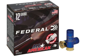Image of Federal FAA12L175 All-American 12Gauge 2.75 1oz 7.5Shot 25 Per Box/10 Case