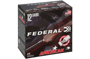 Image of Federal FAA12L175 All-American 12Gauge 2.75 1oz 7.5Shot 25 Per Box/10 Case