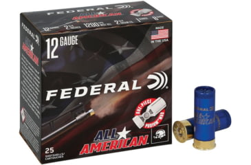 Image of Federal All American 12 Gauge 1oz 2 3/4in Shotgun Ammo, #8, 25 Rounds, FAA12L18