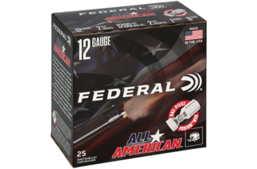 Image of Federal FAA12L18 All-American 12Gauge 2.75 1oz 8Shot 25 Per Box/10 Case