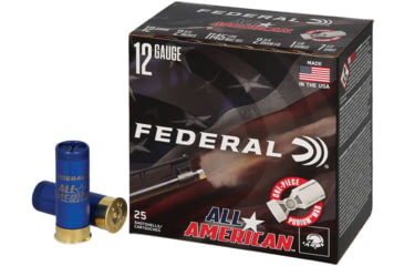 Image of Federal FAA12L75 All-American 12Gauge 2.75 1 1/8oz 7.5Shot 25 Per Box/10 Case