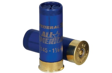 Image of Federal FAA12L8 All-American 12Gauge 2.75 1 1/8oz 8Shot 25 Per Box/10 Case