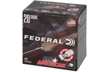 Image of Federal FAA207.5 20Gauge 2.50 7/8oz 7.5Shot 25 Per Box/10 Case