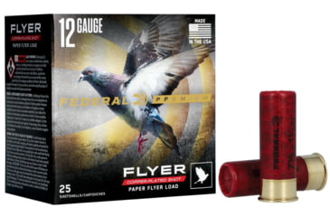 Image of Federal Paper Flyer 12 Gauge 1 1/4oz 2 3/4in Shotgun Ammo, #7.5, 25 Rounds, P154 7.5