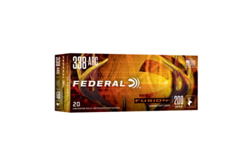 Image of Federal Fusion, 338 ARC, 200 Grain, Fusion Soft Point, 20 Round Box F338ARCFS2