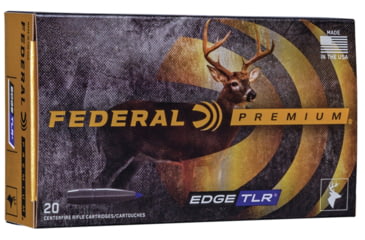 Image of Federal P65CRDETLR1 Premium 6.5 Creedmoor 130 Gr Edge Terminal Long Range 20 Bx