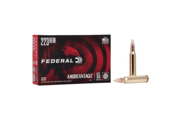 Image of Federal Premium .223 REM 55GR FMJ BOAT-TAIL AMMO 500 ROUND CASE, AE223 Case